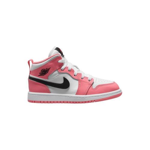 Little Kids' Air Jordan Jordan 1 Mid Sneakers - Primary Image