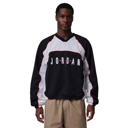 Men's Jordan Flight Long-Sleeve Warm Up Crewneck Sweatshirt - Primary Image