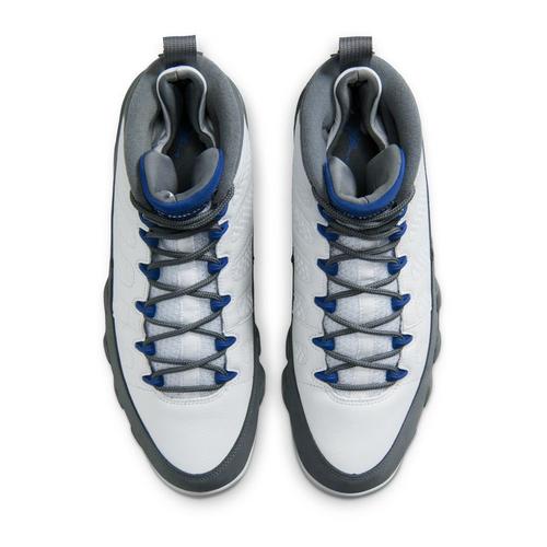 Air Jordan 9 Retro "Flint Grey and French Blue" Sneakers - Primary Image