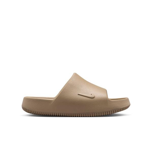 Kids' Nike Calm 2.0 Slide Sandals Big 4 Linen/Linen-Linen