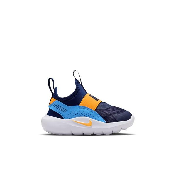 Nike Flex Runner 4 Shoes Toddler 6T Regular Midnight Navy/Laser Orange