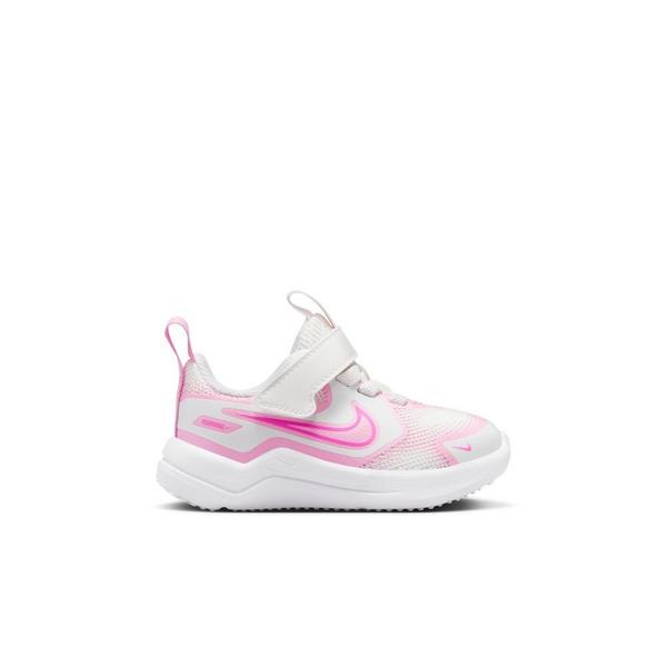 Nike Cosmic Runner Shoes Toddler 7T Regular Summit White/Playful Pink-Pink Rise