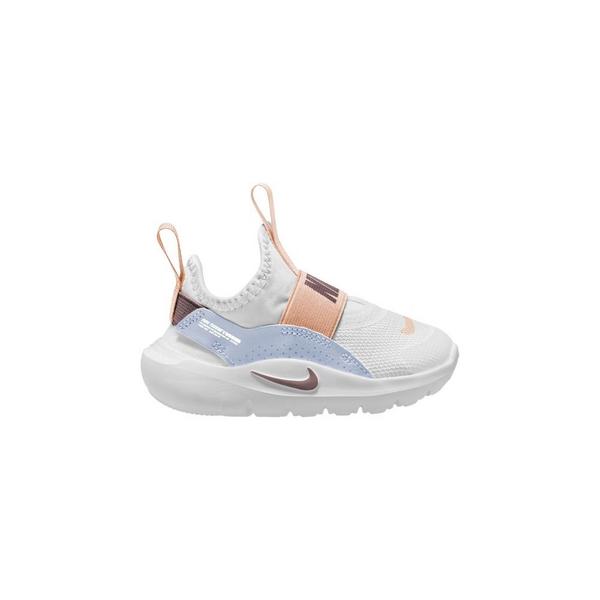 Nike Flex Runner 4 Shoes Toddler 8T Regular White/Tattoo-Football Grey-Washed Coral
