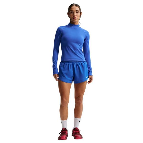 Women's Nike Dri-FIT One Brief-Lined Shorts XLarge Hyper Royal/White