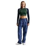 Women's Nike Sportswear Ribbed Cropped Long Sleeve Crop Top - Thumbnail 1 of 4