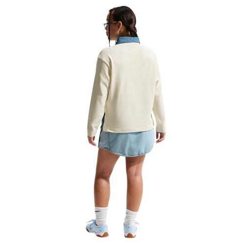 Girls' Nike Sportswear Long Sleeve Polo - Primary Image