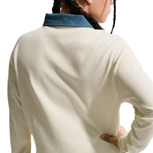 Girls' Nike Sportswear Long Sleeve Polo - Primary Image