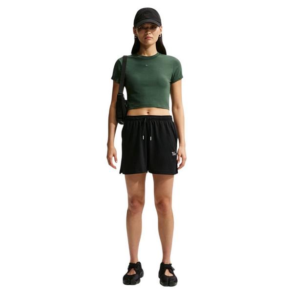 Women's Nike Sportswear Chill Knit Shorts Medium Black/Chalk