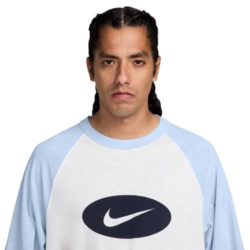 Men's Nike Club 3Q Raglan 3/4 Sleeve T-Shirt - Primary Image