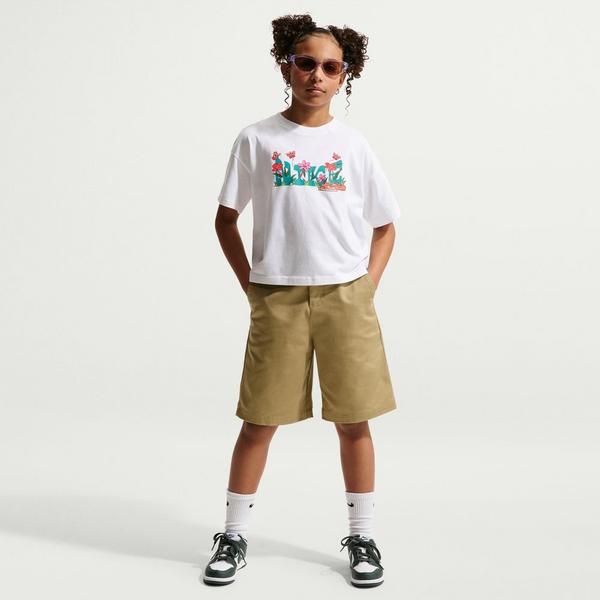 Kids' Nike Sportswear T-Shirt XLarge White