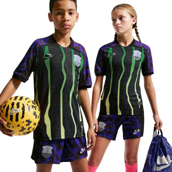 Kids' Nike x LEGO Collection Aero-FIT Stripe Notch Neck Soccer Jersey