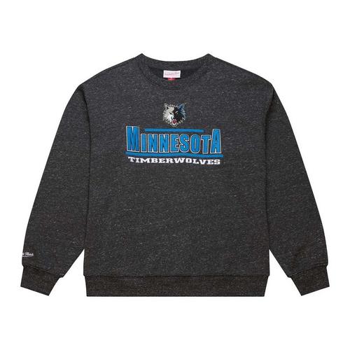 Mitchell and Ness Minnesota Timberwolves Throw It Crewneck - Primary Image