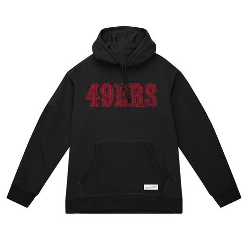 Mitchell and Ness San Francisco 49ers Wordmark Hoodie - Primary Image