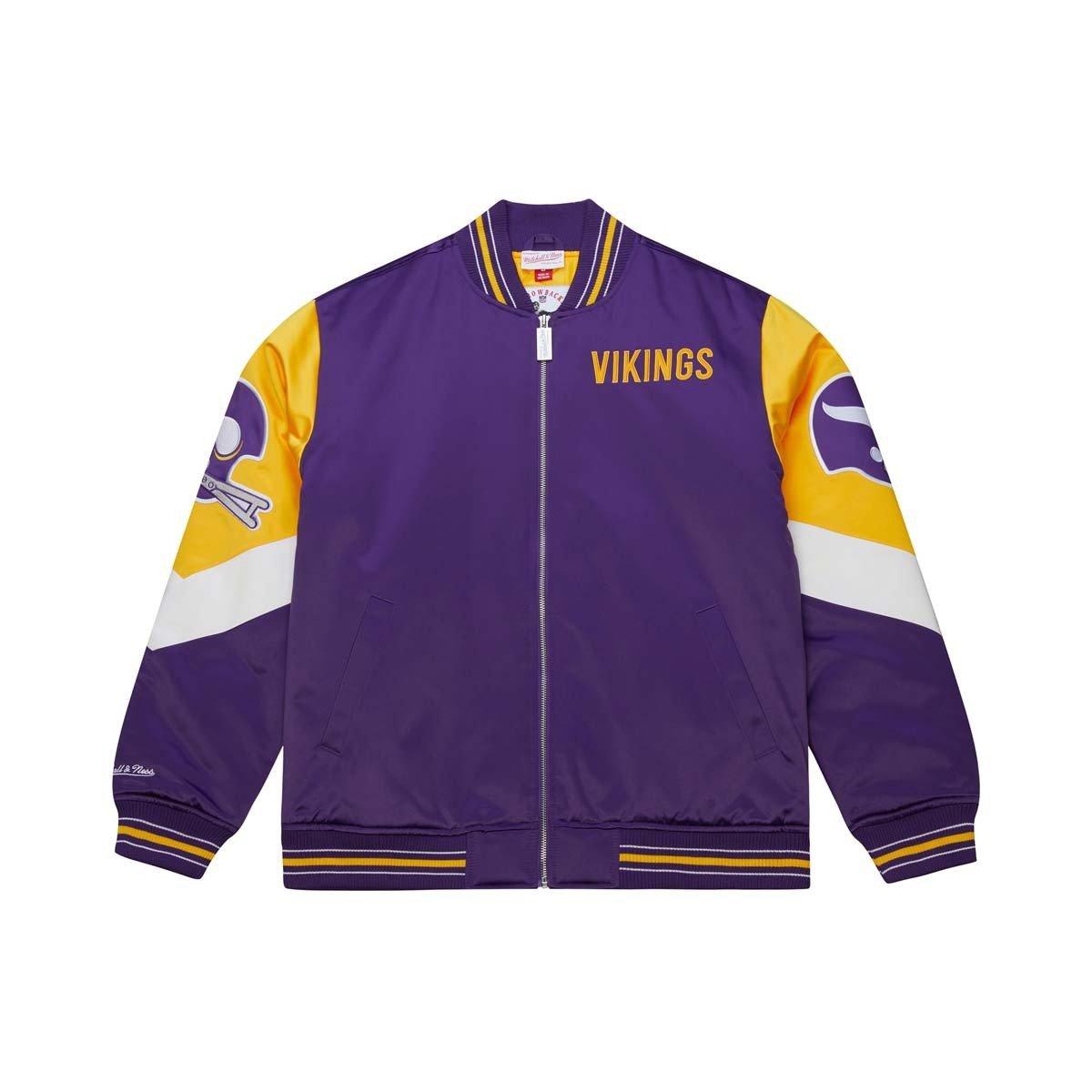 Mitchell and Ness Minnesota Vikings Throw It Back Jacket | SCHEELS.com