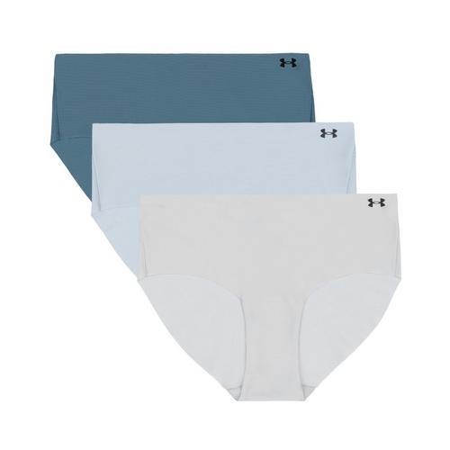 Women's Under Armour Pure No Show 3 Pack Hipster Underwear - Primary Image