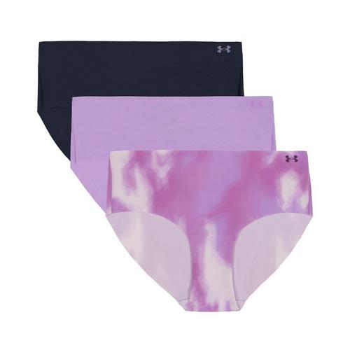 Women's Under Armour Pure No Show 3 Pack Hipster Underwear - Primary Image