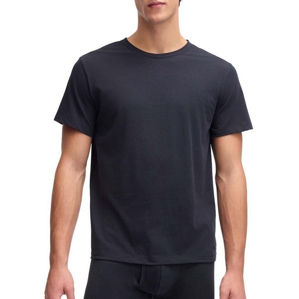 Men's Under Armour Cotton Crew Shirt Underwear 2 Pack 2XLarge Black