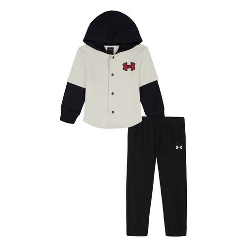 Toddler Under Armour Baseball Jersey Hoodie and Sweatpants Set - Primary Image