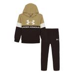 Kids' Under Armour Rival Color Block Hoodie and Sweatpants Set - Thumbnail 1 of 2