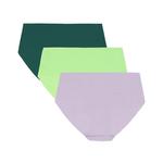 Women's Under Armour Pure No Show 3 Pack Hipster Underwear - Thumbnail 2 of 3