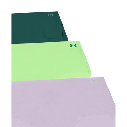 Women's Under Armour Pure No Show 3 Pack Hipster Underwear - Primary Image