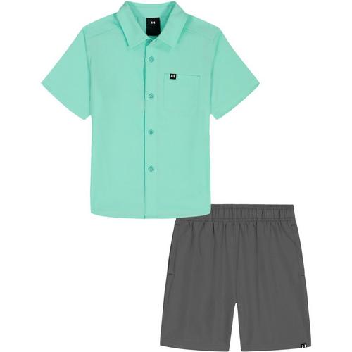 Toddler Under Armour Drift Tide Shirt and Shorts Set - Primary Image