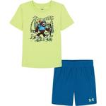 Baby Under Armour Biggie Hike T-Shirt and Shorts Set - Thumbnail 1 of 2