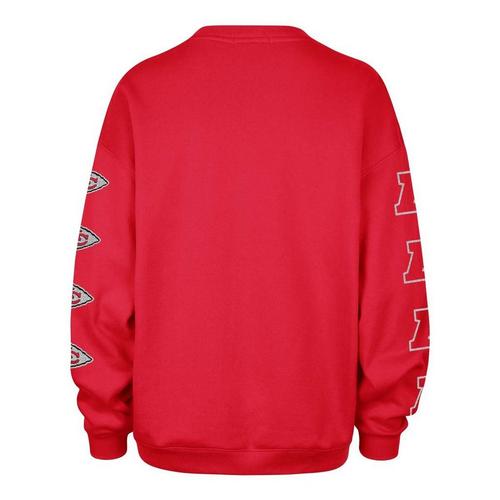 47 Brand Women's Kansas City Chiefs Go Big Crewneck - Primary Image