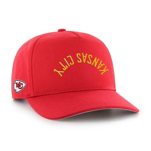 NWT Kansas City Chiefs \'47 Flip Script Baseball Cap Kansas City Chiefs NFL Clean Up Strapback Baseball Cap Dad  main image 4