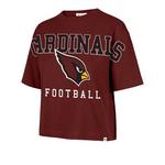 47 Brand Women's Arizona Cardinals Outreach Crop T-Shirt - Thumbnail 1 of 2