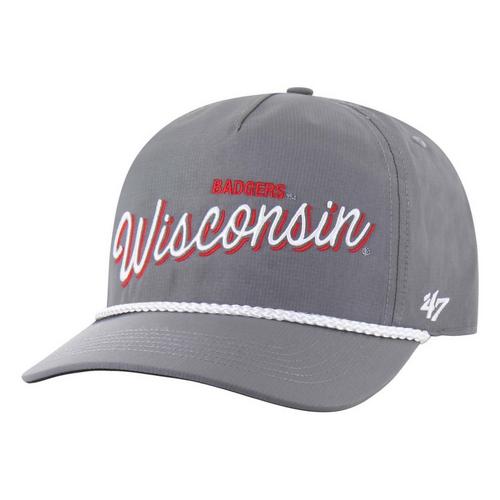 47 Brand Wisconsin Badgers BRR Fairway Hitch Adjustable Hat - Primary Image