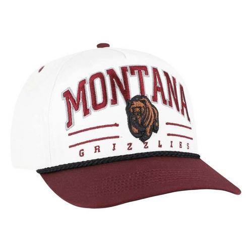 47 Brand Montana Grizzlies Roscoe Rope Snapback Hat