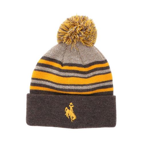 Legacy Wyoming Cowboys Holiday Pom Beanie - Primary Image