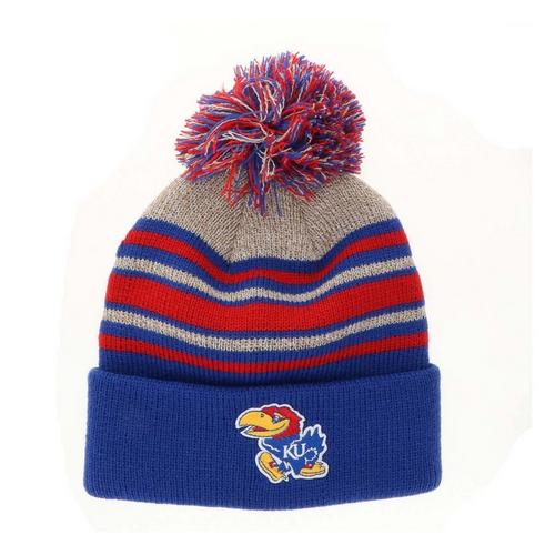 Legacy Kansas Jayhawks Holiday Pom Beanie - Primary Image