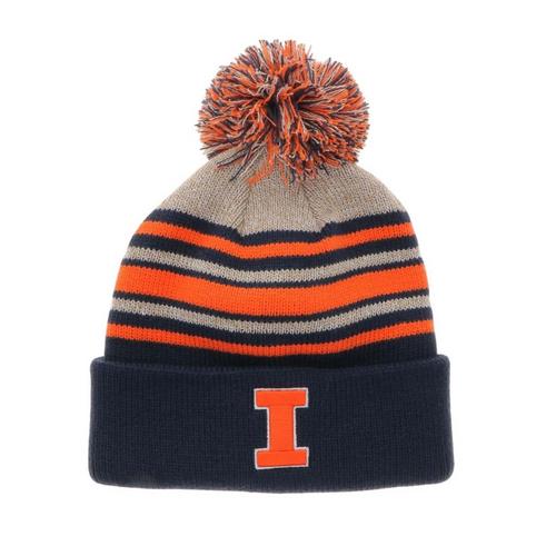 Legacy Illinois Fighting Illini Holiday Pom Beanie - Primary Image