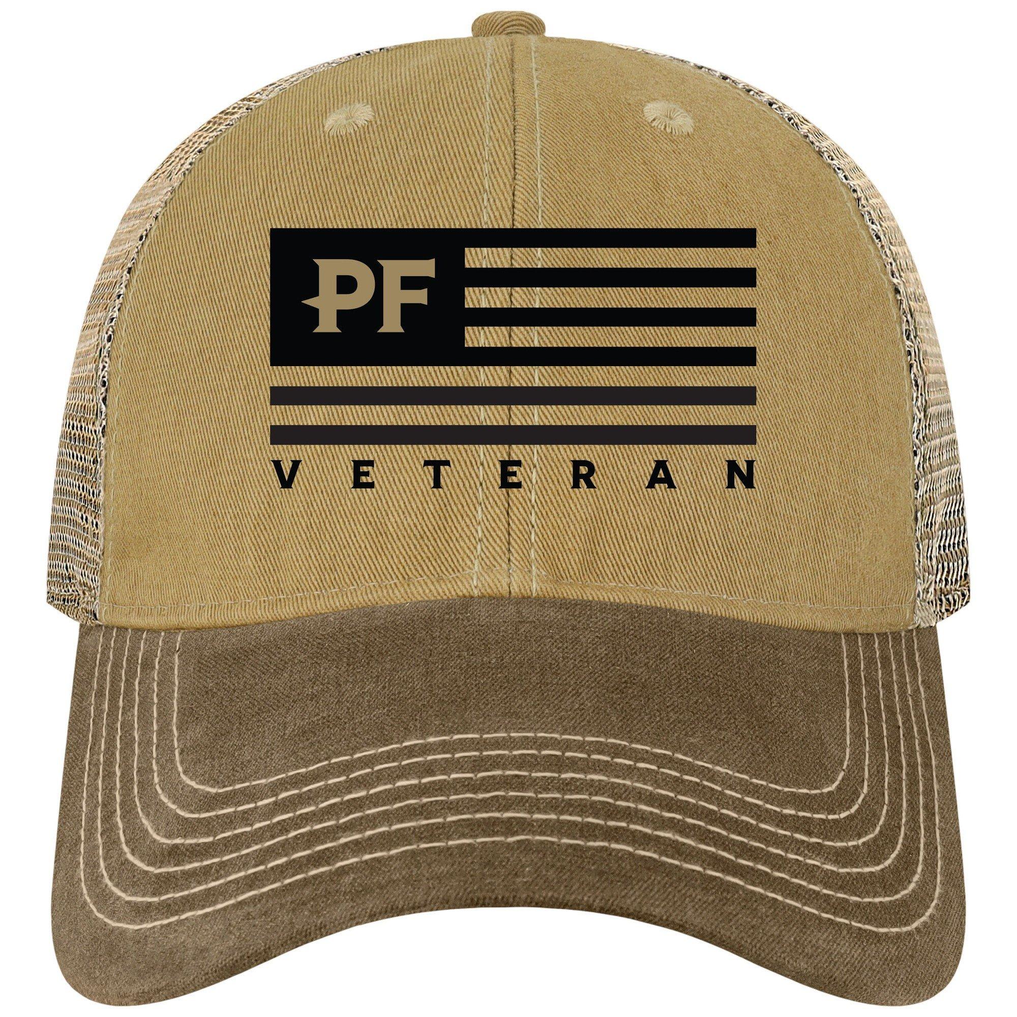 Adult Pheasants Forever Veteran Snapback Trucker Hat - Legacy
