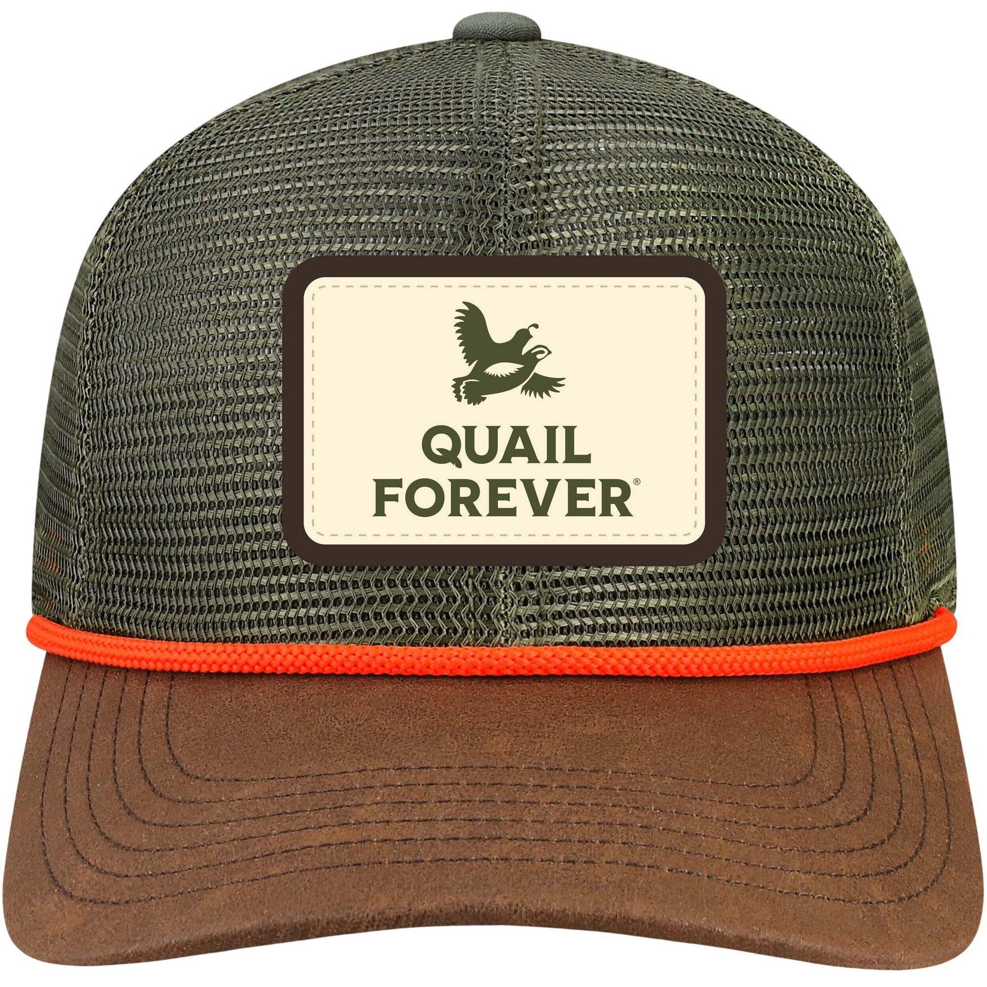 Adult Quail Forever Meshy Snapback Hat - Legacy