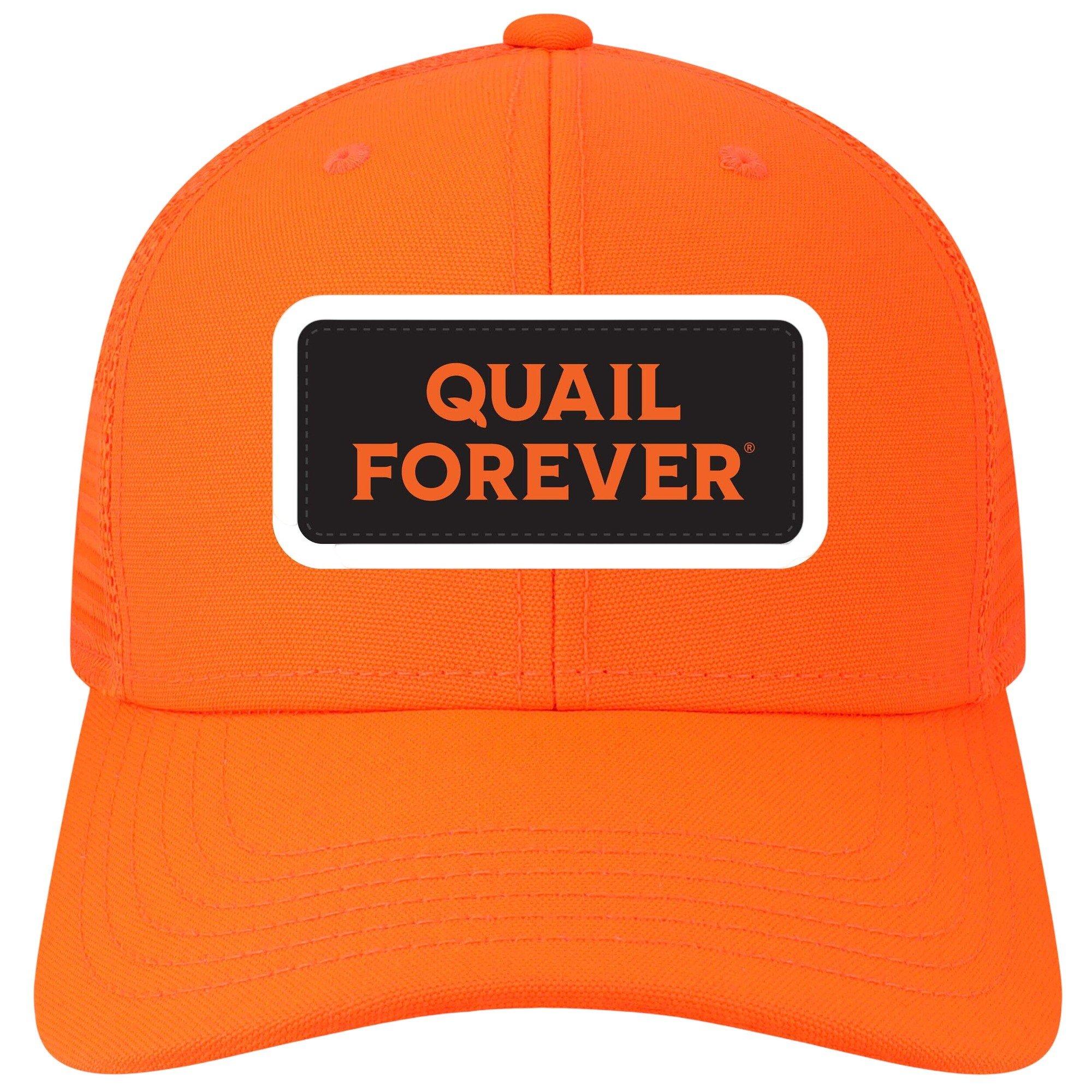 Adult Quail Forever Patch Snapback Hat - Legacy