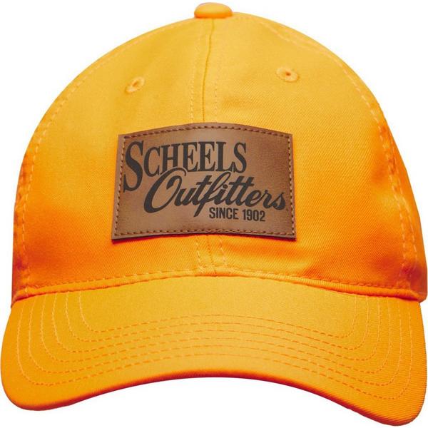 SCHEELS OUTFITTERS Men's  Leather Patch Hunting Adjustable Hat