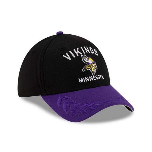 New Era Minnesota Vikings 2025 Draft 39Thirty Stretch Fit Hat - Primary Image
