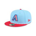 New Era Arizona Diamondbacks 2025 Fourth Of July 59Fifty Fitted Hat - Thumbnail 1 of 4