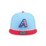 New Era Arizona Diamondbacks 2025 Fourth Of July 59Fifty Fitted Hat - Thumbnail 2 of 4