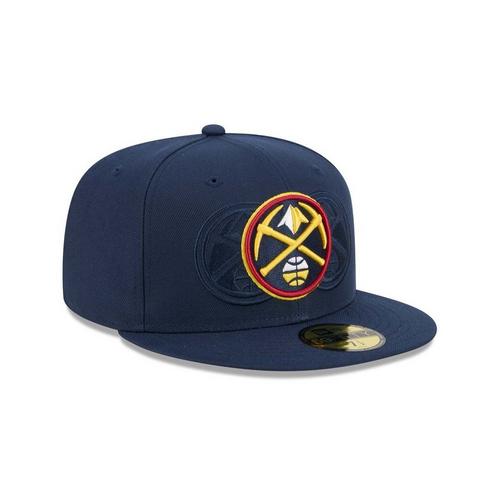 New Era Denver Nuggets Tri 59Fifty Fitted Hat - Primary Image