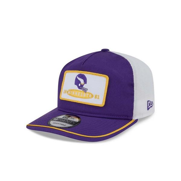 New Era Minnesota Vikings Golfer Patch Adjustable Hat