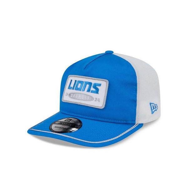 New Era Detroit Lions Golfer Patch Adjustable Hat