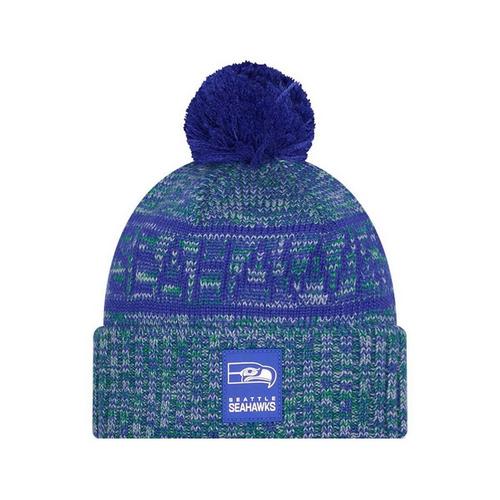New Era Seattle Seahawks 2025 Sideline Alternate Pom Beanie - Primary Image