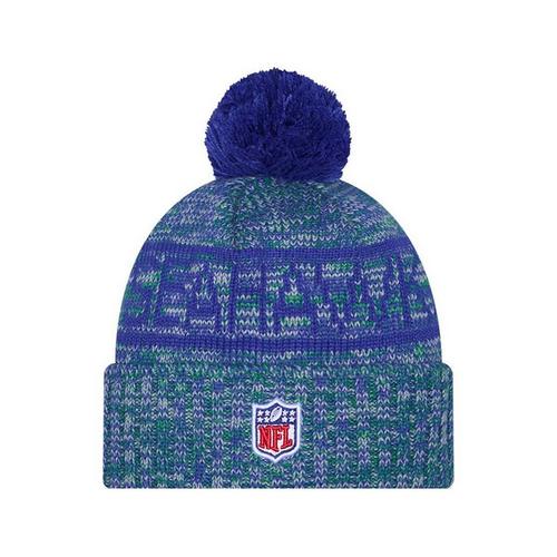 New Era Seattle Seahawks 2025 Sideline Alternate Pom Beanie - Primary Image