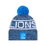 New Era Detroit Lions 2025 Sideline Pom Beanie - Thumbnail 1 of 3