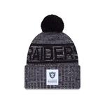 New Era Las Vegas Raiders 2025 Sideline Alternate Pom Beanie - Thumbnail 1 of 3