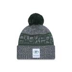 New Era Green Bay Packers 2025 Sideline Alternate Pom Beanie - Thumbnail 1 of 3